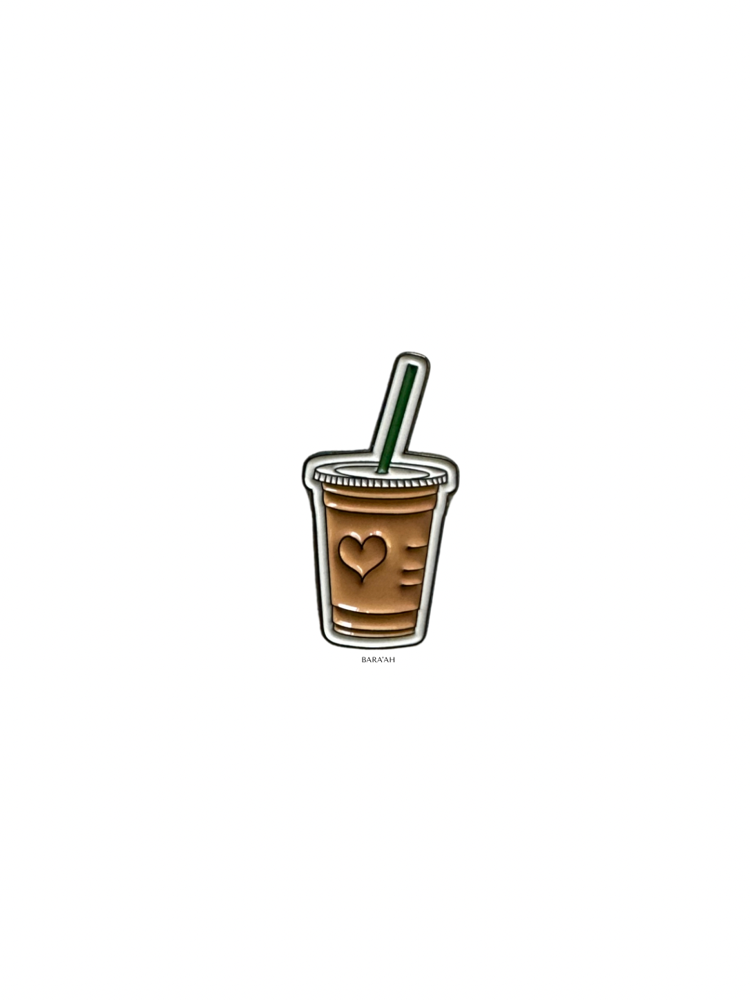 Iced coffee cup
