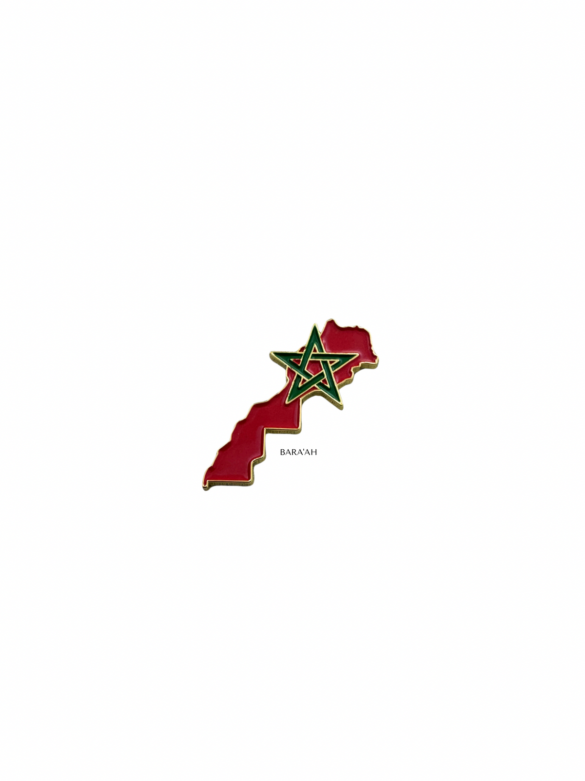 Morroco map flag