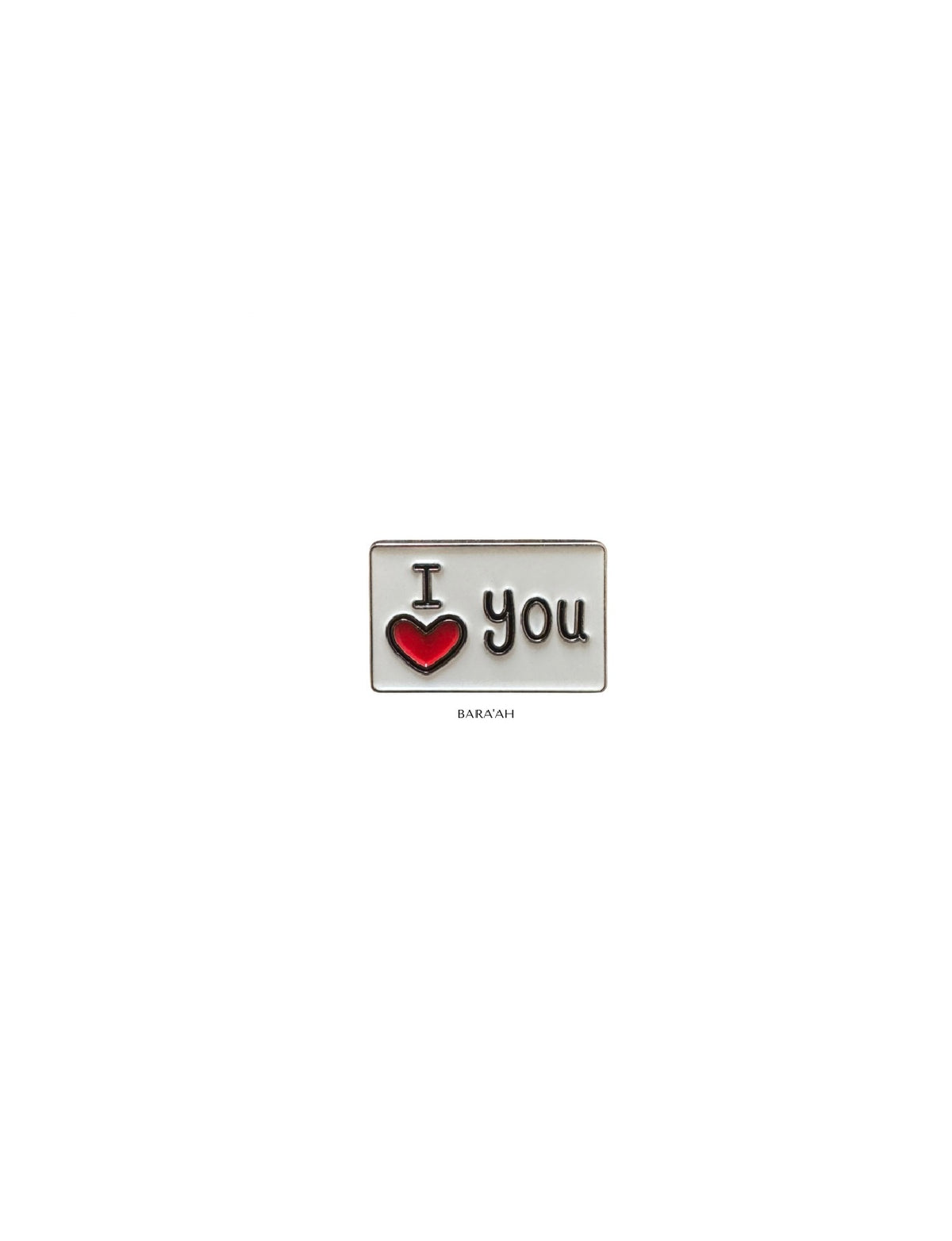 'I love you'